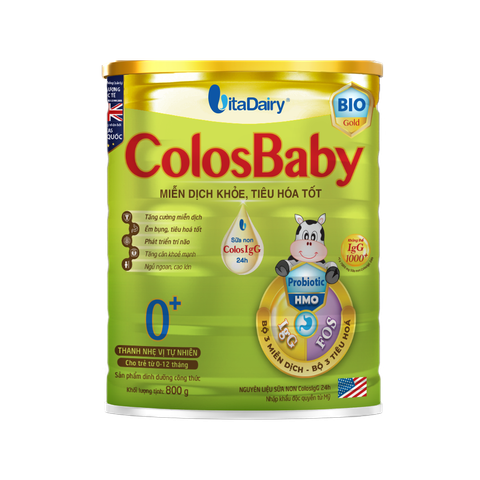  Sữa bột ColosBaby Bio Gold 0 + 800g 
