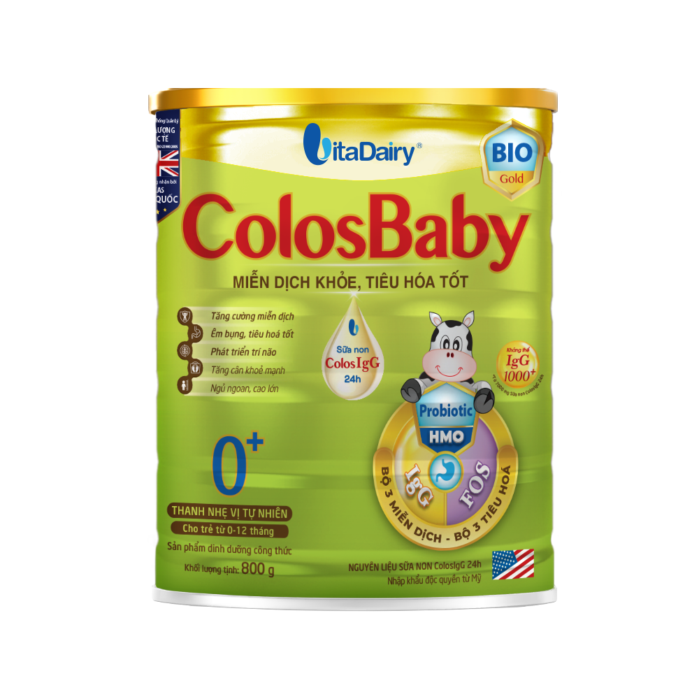  Sữa bột ColosBaby Bio Gold 0 + 800g 