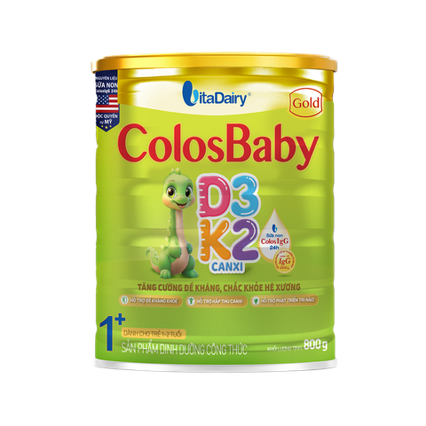  Sữa bột Colosbaby Gold D3K2 1+ 800g 