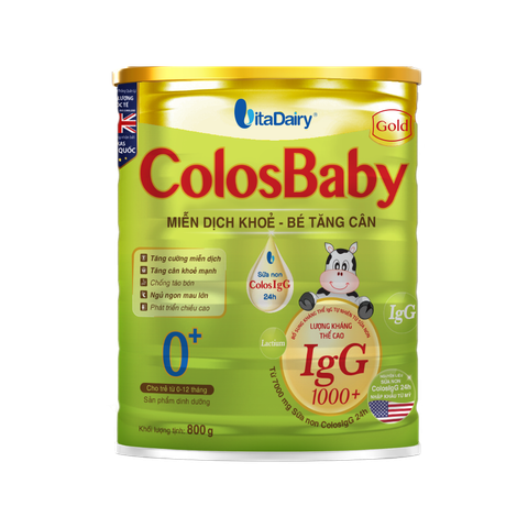  Sữa bột ColosBaby Gold 0+ 800g 