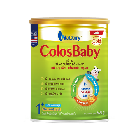  SPDD công thức ColosBaby Gold 1+ 400g - (Cải tiến) 