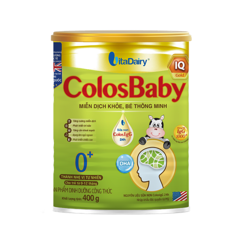  Sữa bột ColosBaby IQ Gold 0+ 400g 