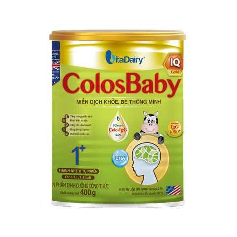  Sữa bột ColosBaby IQ Gold 1+ 400g 