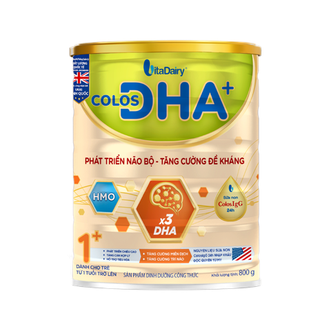  Sữa bột Colos DHA+ 1+ 800G 