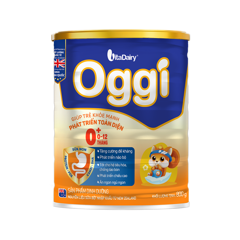  Sữa bột Oggi 0+ 800g 