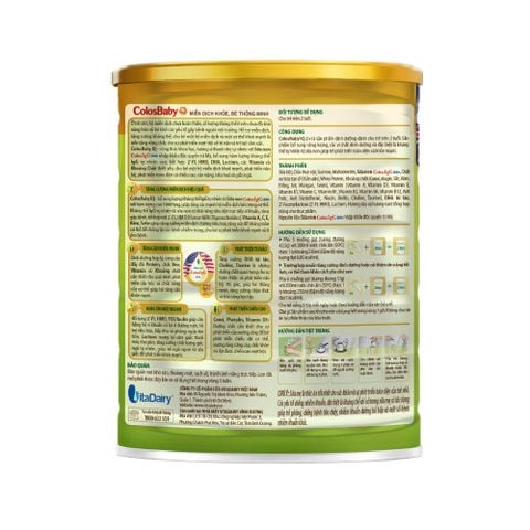  Sữa Bột Dinh Dưỡng ColosBaby IQ Gold 2+ 800g 