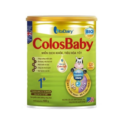  [COMBO 3 LON] Sữa bột ColosBaby Bio Gold 1+ – Hỗ trợ tiêu hoá, bổ sung dinh dưỡng – Lon 800g 