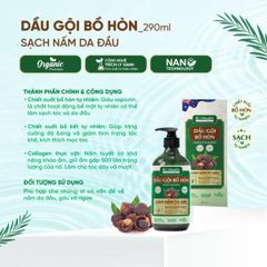 Dầu Gội Bồ Hòn Biohealth Giảm Nấm Da Đầu 290ml