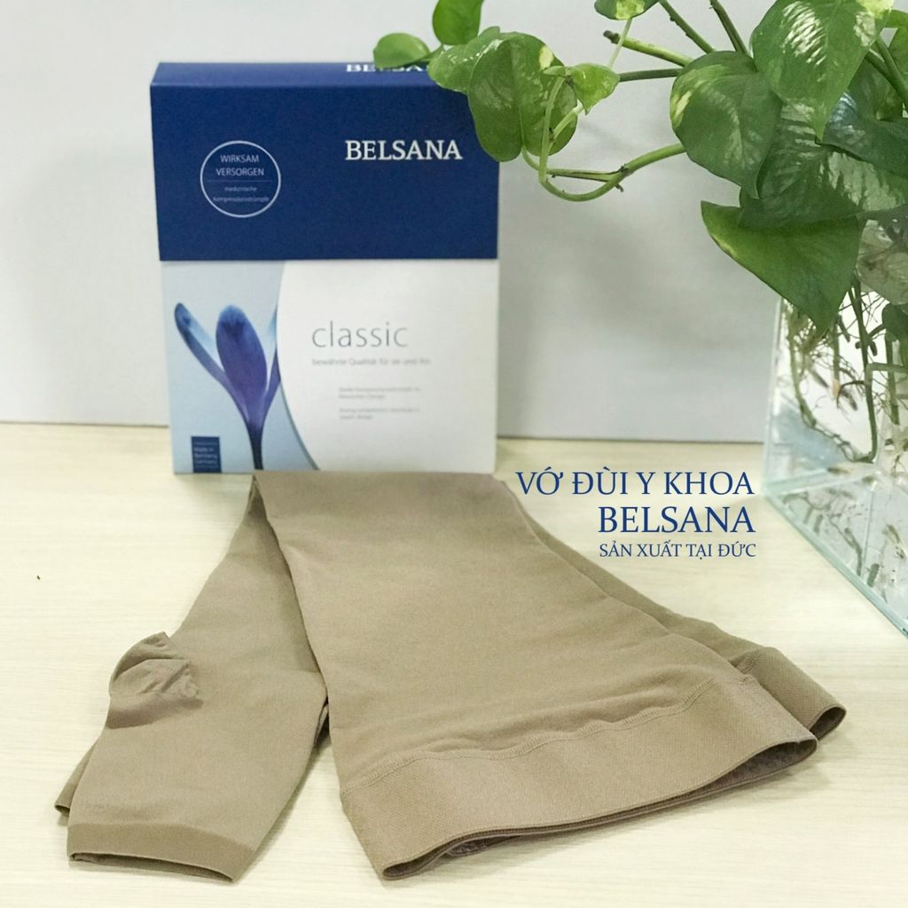 Vớ Đùi Y Khoa Cấp Độ I (18-21mmHg) - Belsana Classic AG