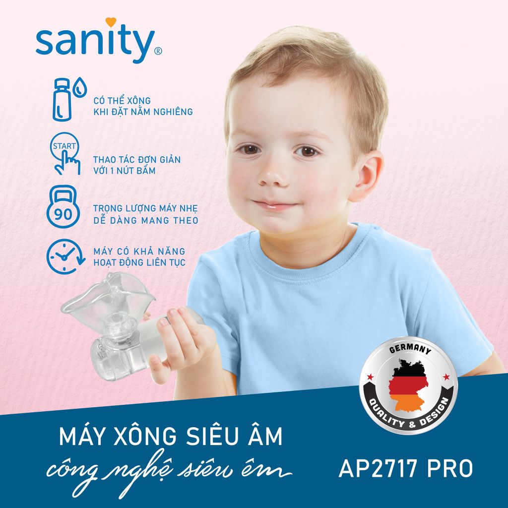 Máy Xông Siêu Âm Sanity AP2717 PRO