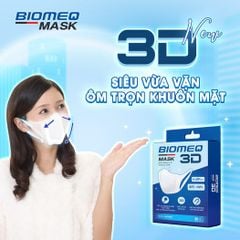 Khẩu trang MASK 3D TRẮNG HỘP 10 CÁI
