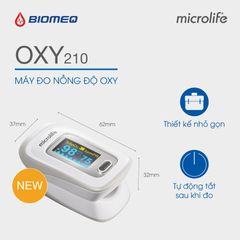 Máy Đo Nồng Độ Oxy Trong Máu MICROLIFE OXY210