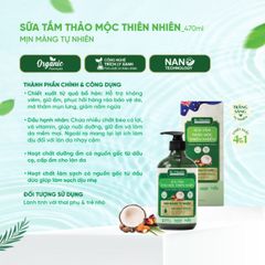 Sữa Tắm Thảo Mộc Thiên Nhiên Biohealth Làm Mịn Màng Da Khô, Giảm Mụn Lưng 470ml