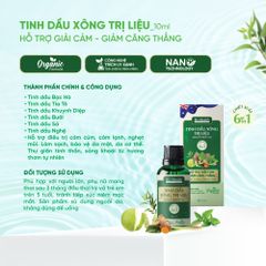 Tinh Dầu Xông Trị Liệu BioHealth Hỗ Trợ Giải Cảm Giảm Căng Thẳng 10ml
