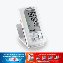 Máy Đo Huyết Áp Bắp Tay Microlife A6 BASIC, Cảnh Báo Rung Nhĩ, Phòng Ngừa Đột Quỵ
