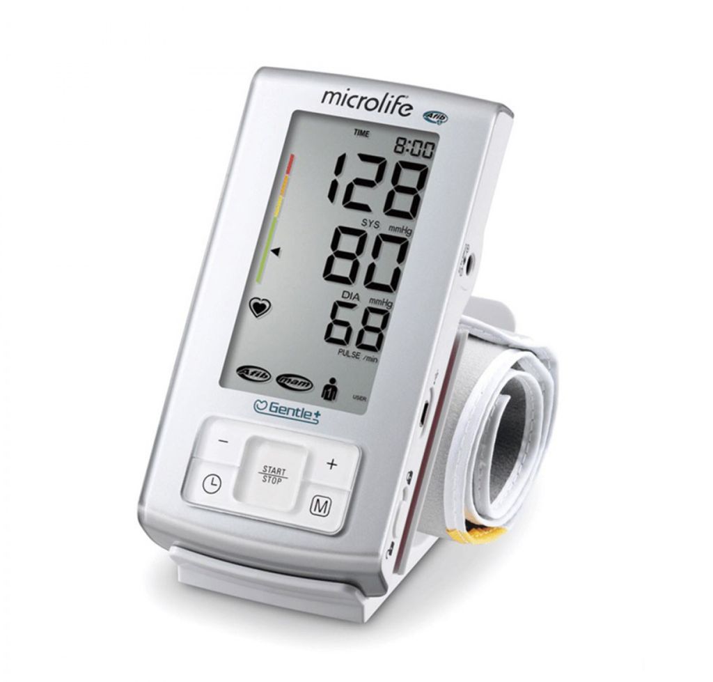 Máy Đo Huyết Áp Bắp Tay Microlife A6 BASIC, Cảnh Báo Rung Nhĩ, Phòng Ngừa Đột Quỵ