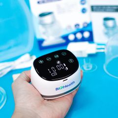 Máy Hút Sữa Rảnh Tay 1 Bình BioHealth AE WEARABLE, Nhỏ Gọn, Phễu Thảo Rời Dễ Chọn Size