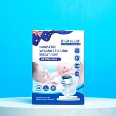 Máy Hút Sữa Rảnh Tay 1 Bình BioHealth AE WEARABLE, Nhỏ Gọn, Phễu Thảo Rời Dễ Chọn Size
