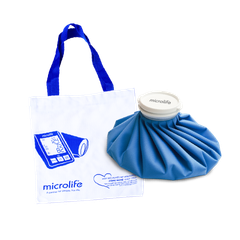 (Gift) 01 Túi chườm  + 01 túi canvas Microlife tổng giá trị 180,000 VNĐ
