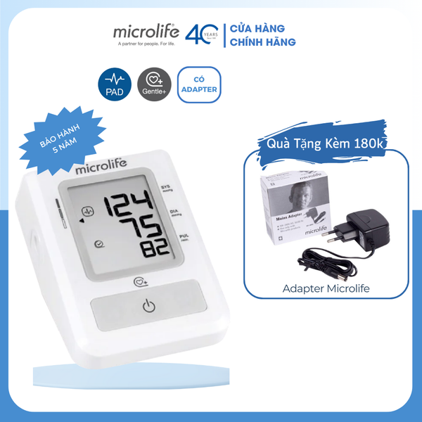Máy Đo Huyết Áp Bắp Tay Microlife  B2 Easy