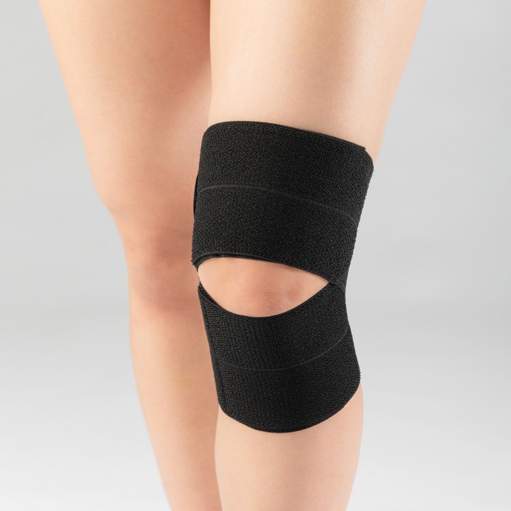 Combo Đai Hỗ Trợ Cố Định Đầu Gối Knee KI Và Đai Cố Định Cổ Tay Wrist Bandage