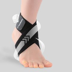 Combo Đai Cổ Chân Free Supporter AM và Đai Cổ Tay Wrist Bandage bonbone Nhật Bản, Bảo Vệ Cổ Chân và Cổ Tay Khi Vận Động