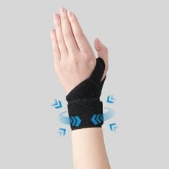 Combo Bó Gối Fit Knee Và Đai Cố Định Cổ Tay Wrist Bandage
