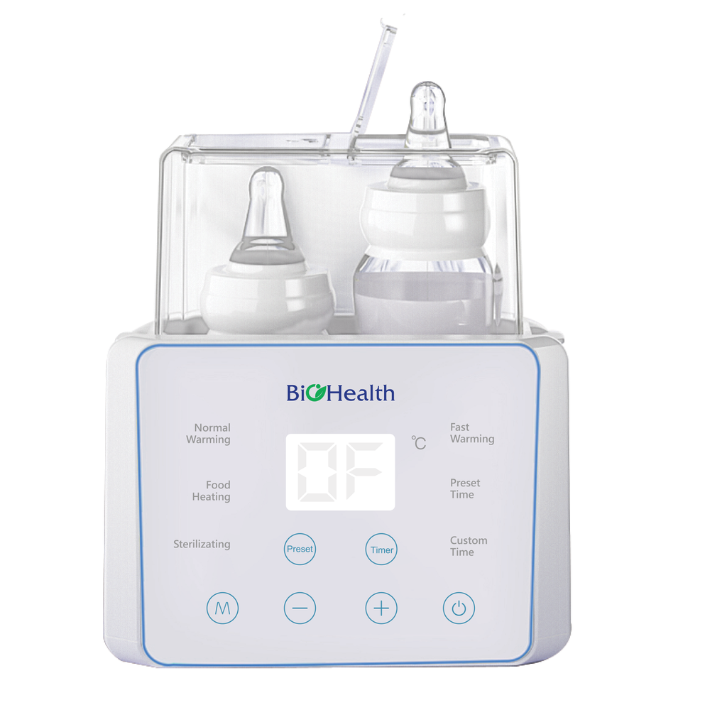 Máy hâm sữa tiệt trùng 2 bình BIOHEALTH BH9100
