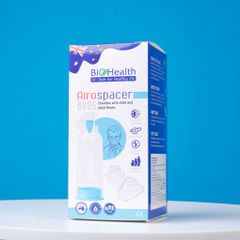Buồng Đệm Khí Dung Van 2 Chiều  Biohealth - BH05, Hỗ Trợ Bệnh Hen Suyễn Khi Điều Trị Với Thuốc