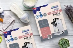 Máy Pha Sữa Bột Tự Động Biohealth BH6000 Pha Sữa Bột Nhanh Chỉ 10s, Không Vón Cục, Có App Mobile Điều Khiển Từ Xa