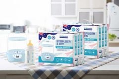 Máy Tiệt Trùng Diệt Khuẩn ANION & Sấy Khô Biohealth BH8920, Có Thêm Tính Năng Hâm Nóng Thức Ăn, Hấp