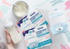 Máy Tiệt Trùng Diệt Khuẩn ANION & Sấy Khô Biohealth BH8920, Có Thêm Tính Năng Hâm Nóng Thức Ăn, Hấp