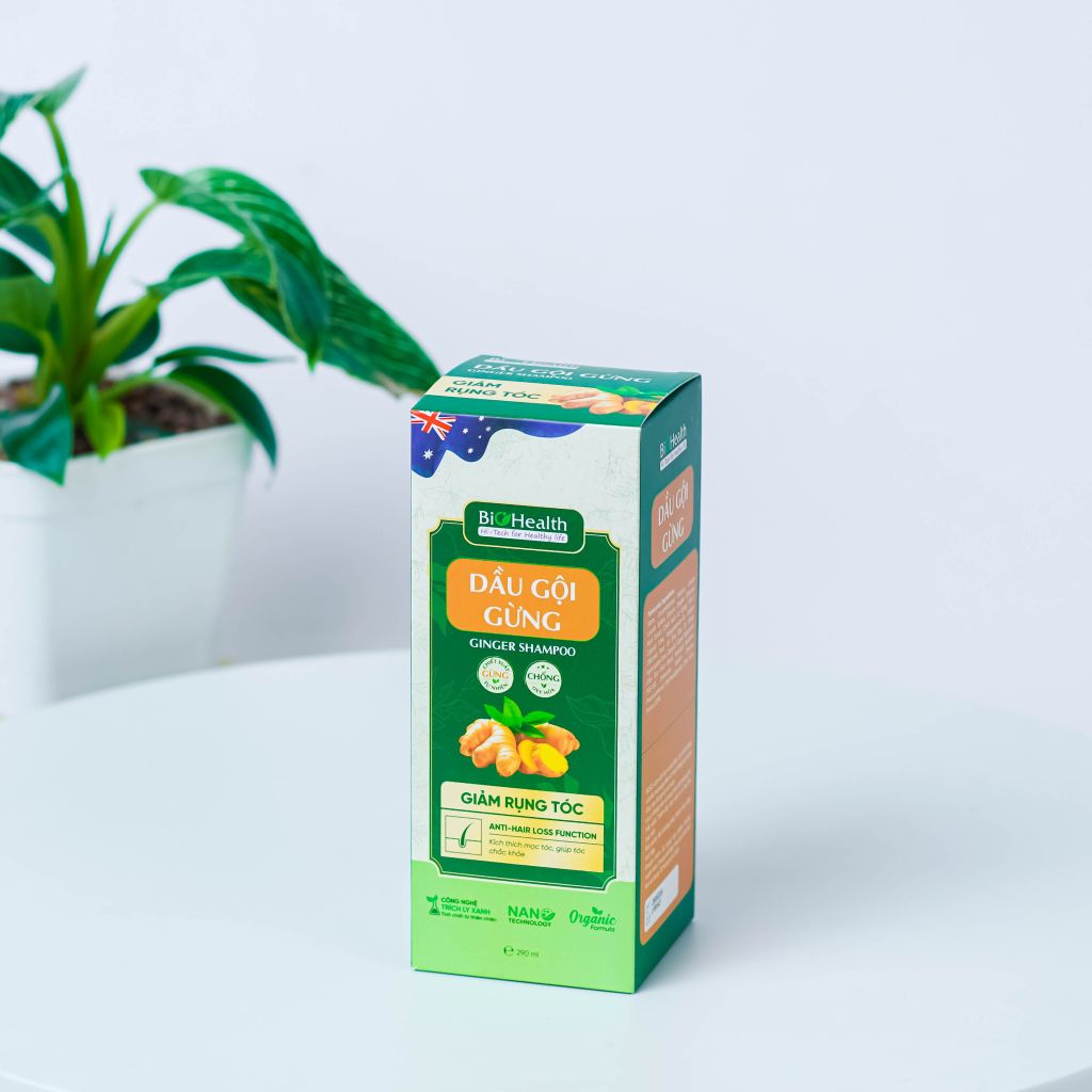 Dầu Gội Gừng Biohealth Giảm Rụng Tóc 290ml