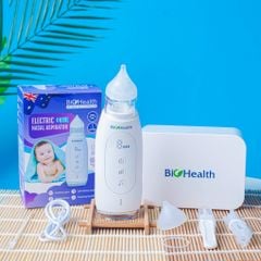 Máy Hút Dịch Mũi BioHealth DQ25 - Bản Nâng Cấp Mới Nhất - Có Nhạc, Tự Làm Sạch Sau Mỗi Lần Hút