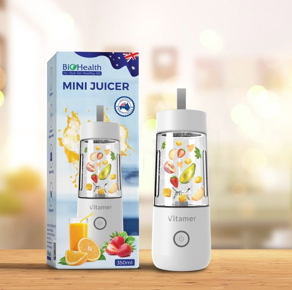 Máy Xay Sinh Tố Cầm Tay Biohealth Mini Juicer