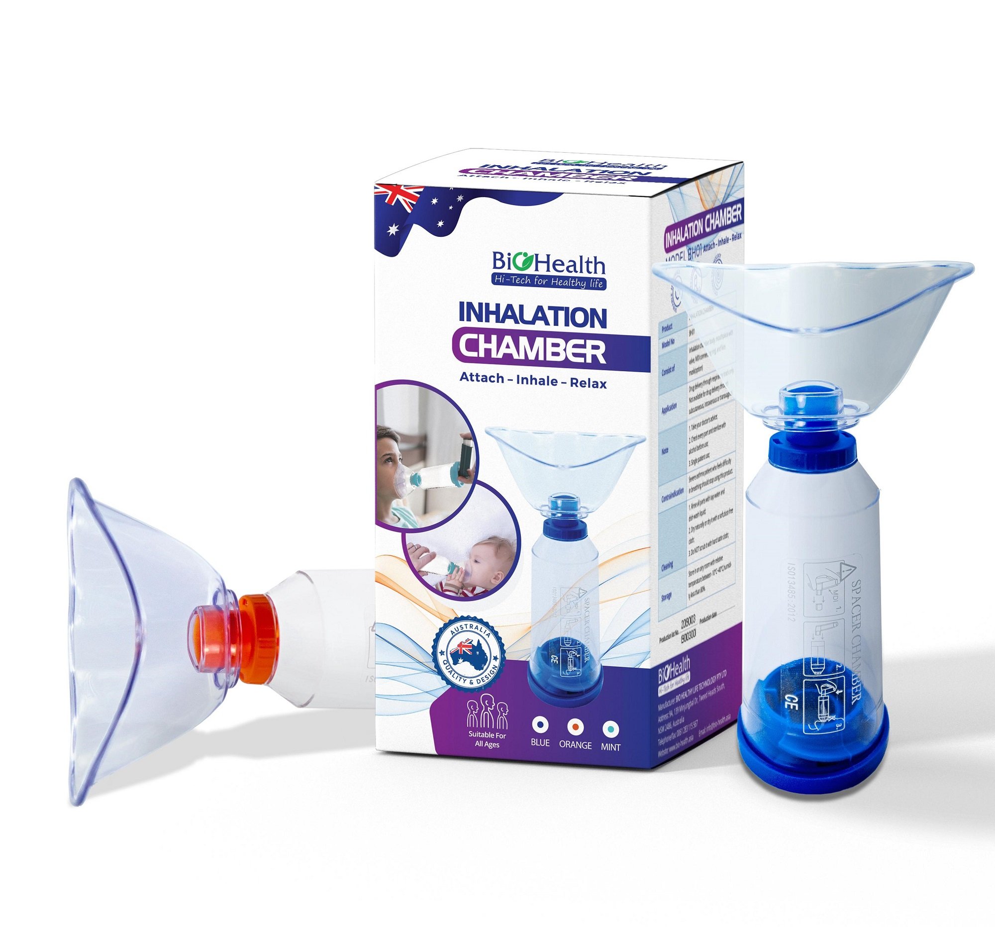 Buồng đệm khí dung BH01 - BIOHEALTH