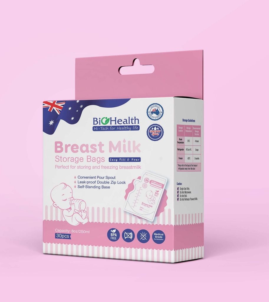 Túi trữ sữa BIOHEALTH
