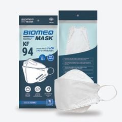 Khẩu trang KF94 BIOMEQ MASK+  TÚI 10 CÁI