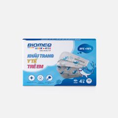 Khẩu trang BIOMEQ MASK+ KIDS HỘP 50 CÁI