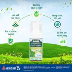 Bọt Vệ Sinh Hữu Cơ Lá Trầu Không BioHealth 100ml