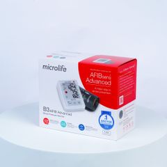 Máy Đo Huyết Áp Bắp Tay Microlife B3 AFIB ADVANCED ( NÂNG CẤP ) Cảnh Báo Rung Nhĩ - Phòng Đột Quỵ Chỉ Trong 1 Lần Đo