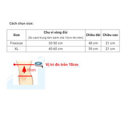 Đai Cố Định Đầu Gối THIN PF CROSS BELT bonbone Nhật Bản