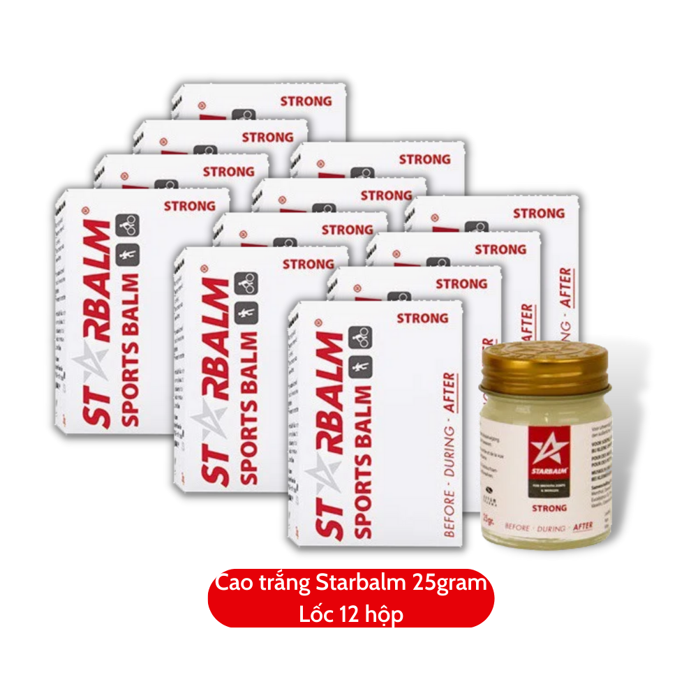 Cao trắng STARBALM 25gr