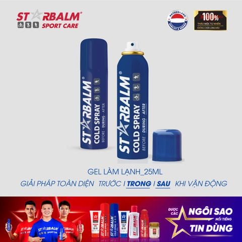 Chai Xịt Lạnh COLD SPRAY STARBALM 150ml