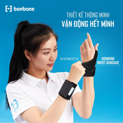 Đai Cố Định Cổ Tay WRIST BANDAGE, FREESIZE bonbone Nhật Bản