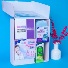 Combo 3 Món Chăm Sóc Mẹ & Bé Sau Sinh, Tặng Kèm Gel Tắm Thảo Dược Rau Má BioHealth Ngăn Ngừa Rôm Sẩy 290ml