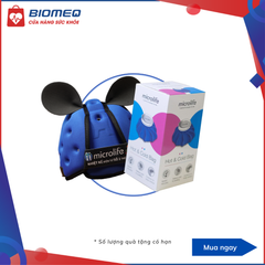 (Gift) Mũ Bảo Hiểm Trẻ Em Microlife & Túi Chườm Nóng Lạnh Microlife