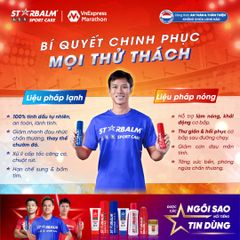 Combo Xịt Nóng & Xịt Lạnh Starbalm, Dùng Trước - Trong - Sau Khi Vận Động