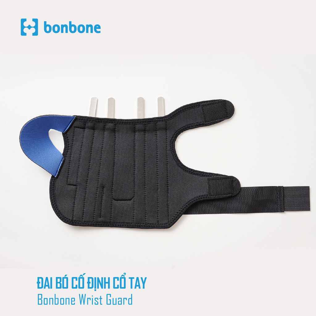 Đai Bó Cố Định Cổ Tay A WRIST GUARD Khi BỊ Chấn Thương bonbone Nhật Bản