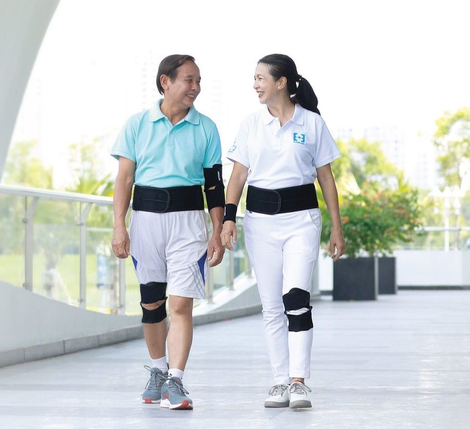 Đai Cố Định Đầu Gối THIN PF CROSS BELT bonbone Nhật Bản